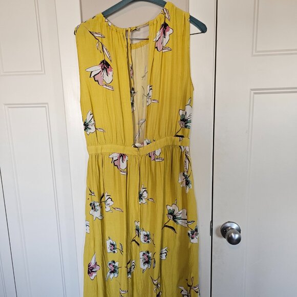 Zara Yellow Floral Summer Dress - Picture 2 of 4